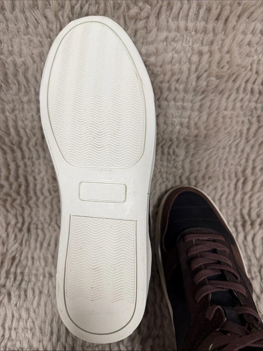 Roberto Vascon Men's Brown & Black high top shoes/ Boots